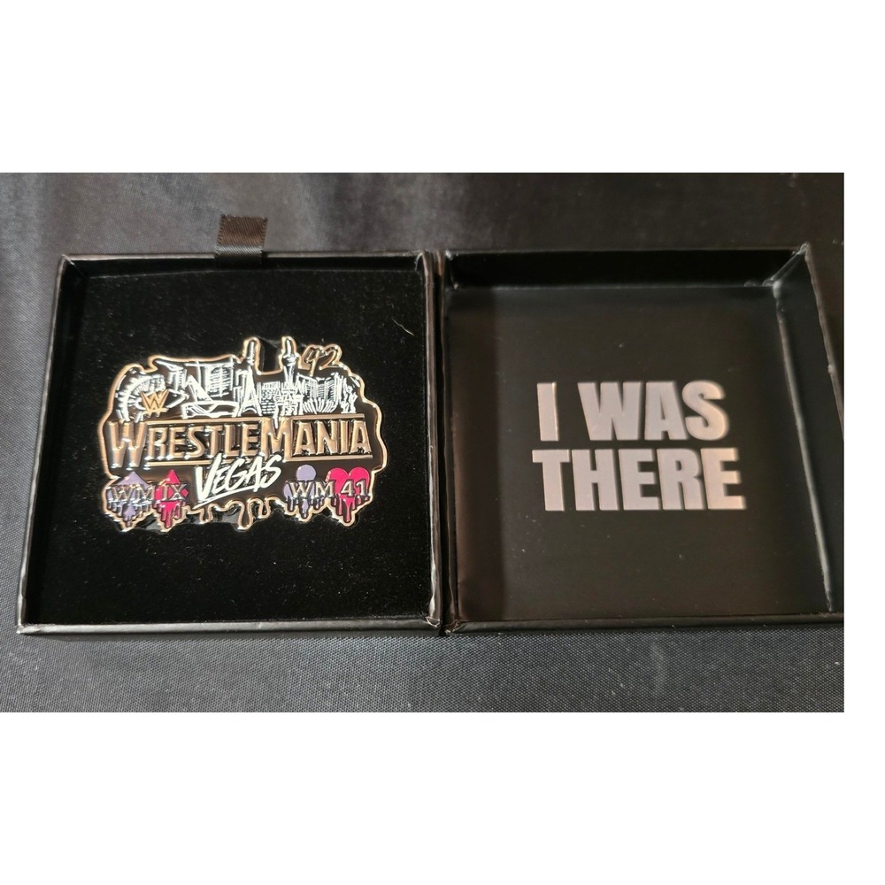 WWE WrestleMania 41 Las Vegas Priority Pass On Location I Was There CollectorPin